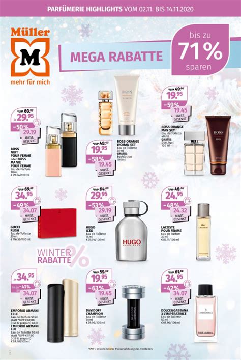 parfum angebote bei müller